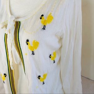 Anthropologie Sweaters - Anthropologie Field Flower Rooster cardigan Anthropologie Sweaters - Anthropologie Field Flower Rooster cardigan